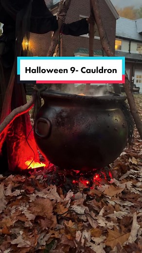 DIY Halloween Cauldron Project without Dry Ice | Halloween 2022