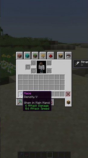 What is the purpose of the new Density enchantment in Minecraft 1.21?