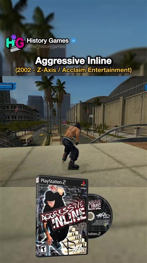 Aggressive Inline (2002) #agrressiveinline #playstation2 #ps2game #2002 #acclaim