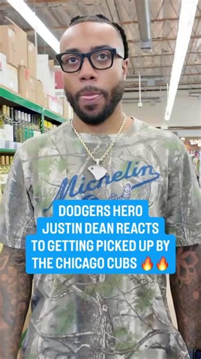 Justin Dean on joining the Chicago Cubs after getting DFA'd by the Dodgers & a brief stint with the Giants: “I’m super excited, that’s an all you can ask for, an opportunity and a chance to play. I’m super excited to be with another good organization." | Dodgers Nation