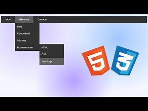 How to create a dropdown menu with HTML and CSS