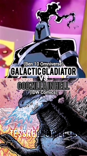 Galactic Gladiator vs Godzilla In Hell