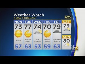 CBS 2 Weather Watch (11AM 09-23-19)