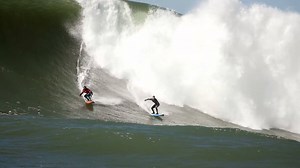58K views · 164 reactions | Mountain biker Cam McCaul travels to Half Moon Bay, California to see surfers take on the legendary Mavericks surf spot. | Outside Watch | Facebook