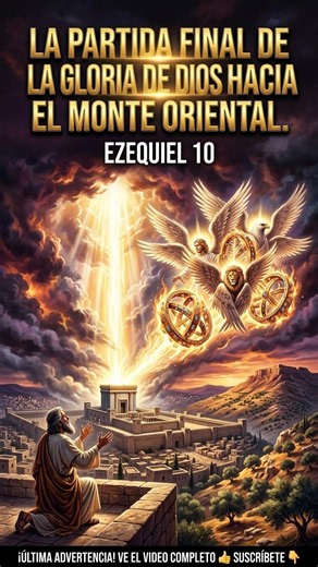 !La Partida Final De la Gloria De Dios Hacia El Monte Oriental! @epicabiblia-relatosdepoder#biblia