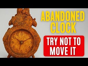 “This Abandoned Clock Hasn’t Moved in Decades — What Happens Next Will Shock You!”