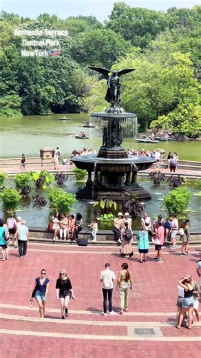 BETHESDA TERRACE & FOUNTAIN \\ Central Park NewYork 🇺🇸