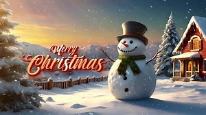 Download Cerry christmas snow animation for free