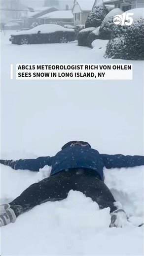 Snow angels in NY!