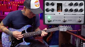 Official R.J. Ronquillo dives in with the ReVolt Guitar! Check out the full vid for channel tones, the EQ's and the built-in DI vs. lining ReVolt into an Amp's FX Return! 🤘 👀 Full Video - https://loom.ly/qpscixw #twonotes #revolt #revoltguitar #guitar | Two notes Audio Engineering