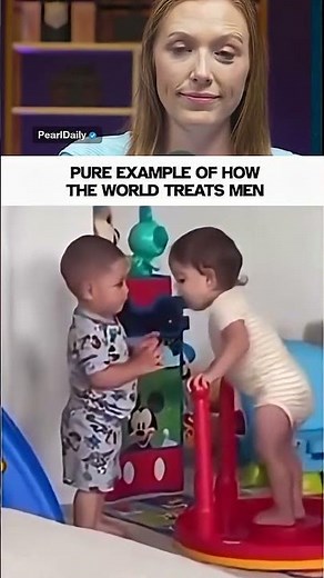 Prime Example of How the World Treats Men