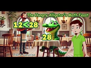 The Hungry Alligator's Math Feast - Greater Less & Equal