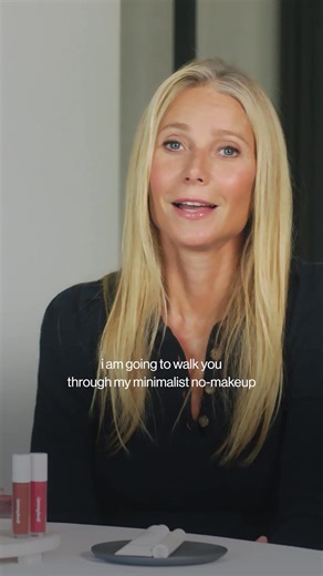 gwyneth loves this easy look with mascara, blush, bronzing gel, and lip gloss. | goop