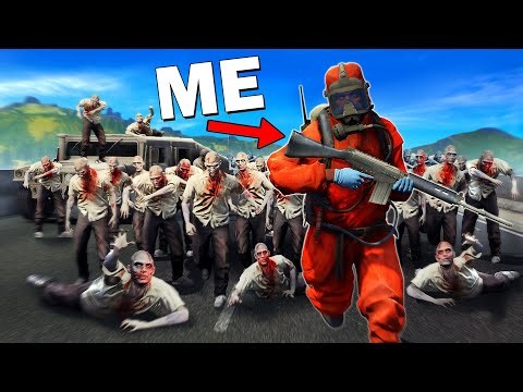I SURVIVED 24 HOUR ZOMBIE PURGE in GTA 5 RP!