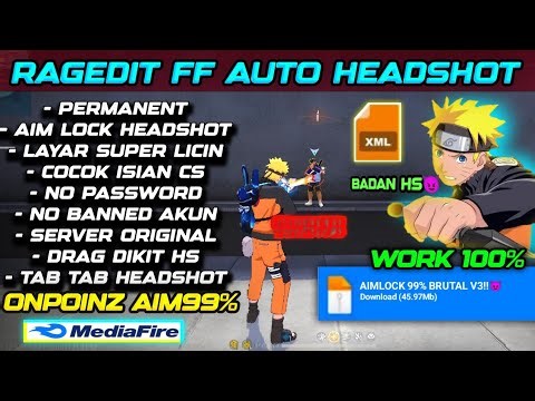 AIMLOCK PALA 100%‼️ REGEDIT FF AUTO HEADSHOT !! TERBARU 2025 ANTI SERVER CHEAT & ANTI BANNED