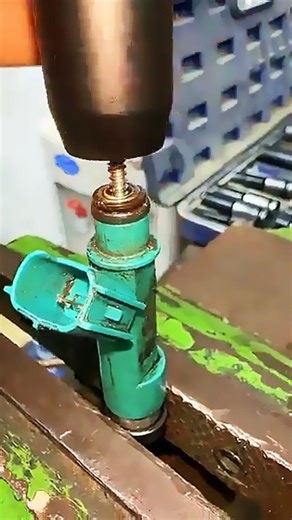 How To Fuel Injector Filter Cleaning #DIY #Tech #viral #new