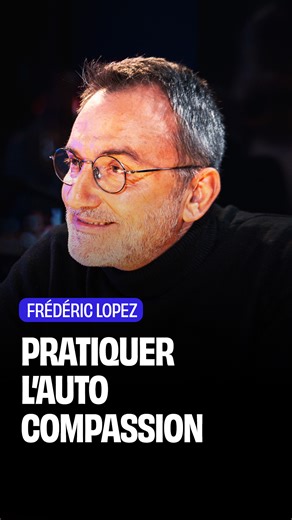 Les Lueurs ✨ on Instagram: "Frédéric Lopez nous livre sa méthode ultime pour pratiquer l’auto-compassion quand on ne va pas bien 🫂 🎧 L’interview complète de @fredericlopez.officiel est dispo sur YouTube et sur toutes les plateformes de podcast"