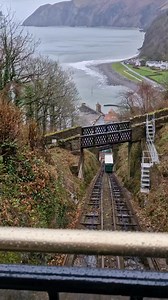 Open every day 10am until 5pm whatever the weather, the views are always fantastic! #lynmouth #VisitDevon #cliffrailway #visitexmoor #lynton #exmoornationalpark | Lynton & Lynmouth Cliff Railway