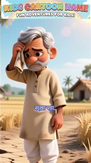 Garib Kisan ke dukh bhara kahani #cartoon #cartoonforkids