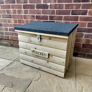 Fully Assembled Large Doorstep Parcel Delivery Box. Waterproof Garden Storage. - Etsy UK