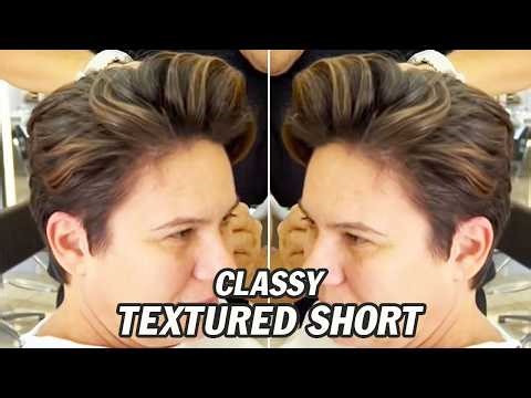 How to Cut a Perfect Short Layered | Classy Textured Short Cut & Style Tutorial (Step-by-Step)