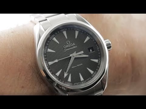 Omega Seamaster Aqua Terra 150m (231.10.39.60.06.001) Luxury Quartz Watch Review