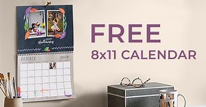 Don’t miss your chance to get a free 8x11 wall calendar with code FREECAL. Plus, enjoy 40-50% off everything through Sun, Oct 28. | Shutterfly
