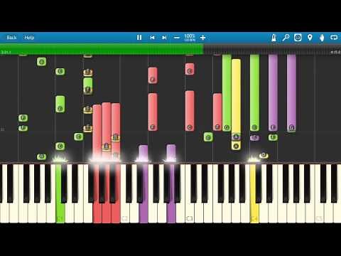 Fleetwood Mac - Rhiannon Piano Tutorial - How to play - Synthesia