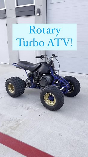 Turbocharged Rotary ATV Build Break Repeat