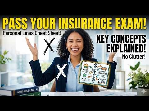 Personal Lines Cheat Sheet Key Concepts Explained