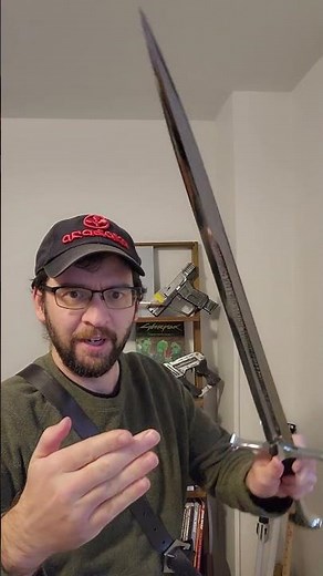 Advantage of DOUBLE EDGED SWORD #history #medieval #war #martialarts