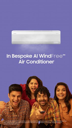 129K views · 209 reactions | Keep your chill during this season of thrill with AI Fast and Comfort Cooling in the Bespoke AI WindFree™ Air Conditioner. #Samsung | Samsung | Facebook