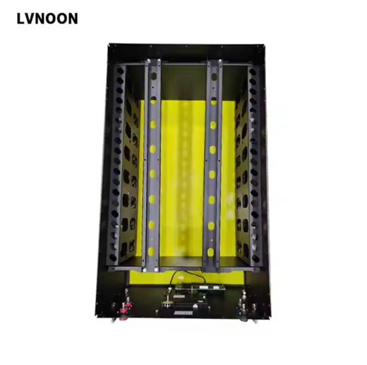 LVNOON 5Kwh Stackable Diy Kit 48v Home Energy Storage Lifepo4 Battery Boxes Racks Battery Pack Storage Smart JK BMS