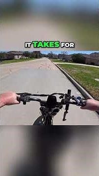 Unlock Your TST R9 E-bike's TRUE Speed: Class 3 Speed Test! #shorts