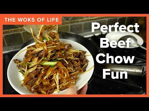 Perfect Beef Chow Fun ("Dry" style!) 乾炒牛河