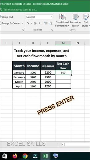 Excel Cash Flow Forecast Template & Tutorial