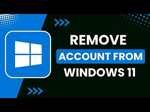 Remove Account from Windows 11