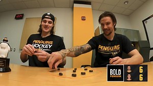 The magnets. The giggles. The drama. Today's Bold Penguin Challenge has it all. | Pittsburgh Penguins