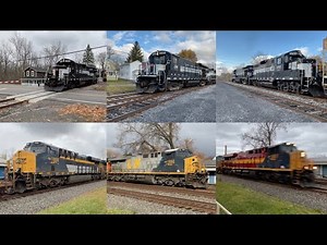 [HD 4K] The November 2024 Railfanning Video in New York State #subscribe