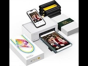 Liene M100 Photo Printer Review | Portable 4x6” Full-Color Instant Printing