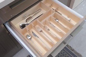 Custom Kitchen Drawer Insert – Birch Plywood Drawer Organizer – Handmade Wooden Organizer for Utensils & Cutlery - Etsy