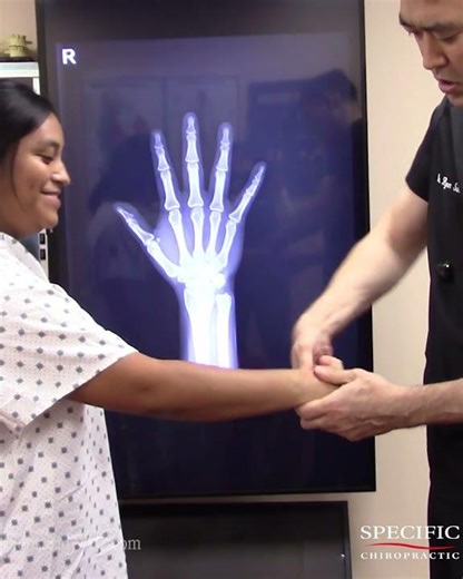 Wrist Adjustment for Jammed Thumb 🔥