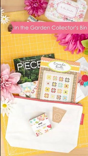 In the Garden Collector’s Bin | New at Fat Quarter Shop 🌸