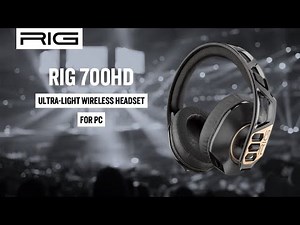 RIG 700HD | ULTRALIGHT WIRELESS PC HEADSET
