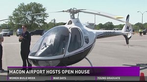 Macon airport hosts first open house