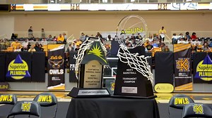 12K views · 551 reactions | History was made today as the men’s basketball team made its March Madness bracket debut! The No. 14 seed Owls will face No. 3 Xavier in Greensboro this Friday. | Kennesaw State University | Facebook