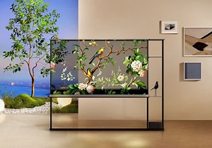 LG shows off 77-inch transparent OLED TV at CES