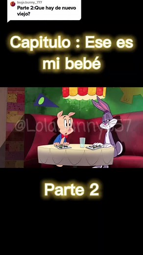 Divertido diálogo de Pato Lucas y Bugs Bunny