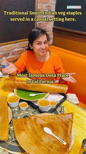 Indian millionaire’s dosa place in USA | best dosa place in America #food #dosa #desifood #happyhour
