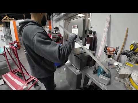 Custom Aluminum Backlit Lobby Sign | Precision Fabrication Process